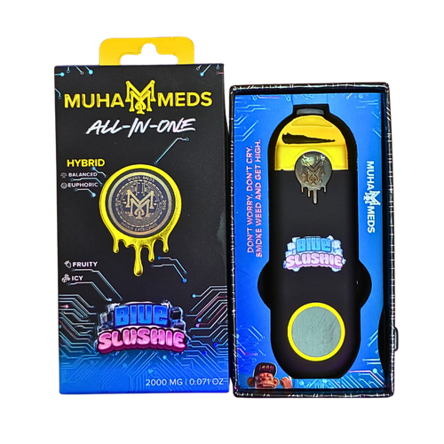 MUHA MEDS “BLUE SLUSHIE” 2G DESECHABLE
