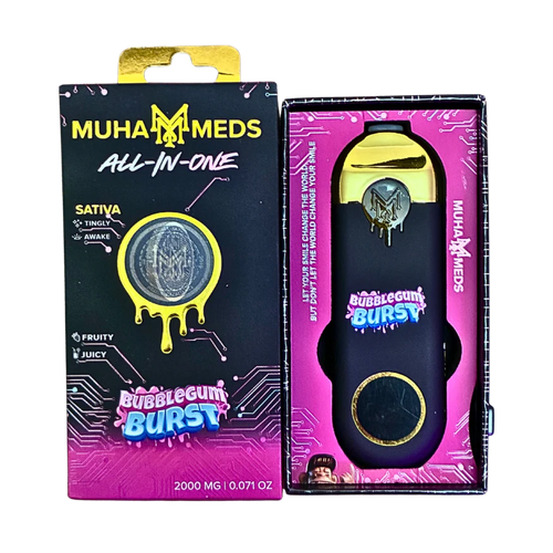 MUHA MEDS “BUBBLEGUM BURST” 2G DESECHABLE