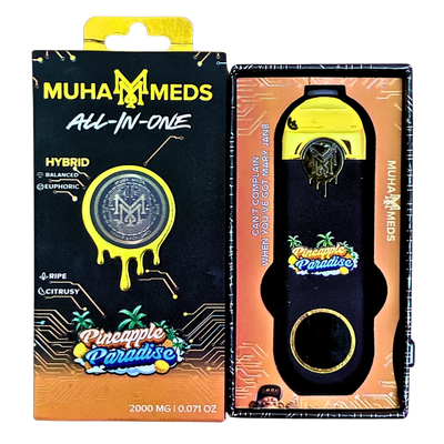 MUHA MEDS “PINEAPPLE PARADISE” 2G DESECHABLE
