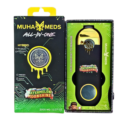 MUHA MEDS “WATERMELON MOONSHINE” 2G DESECHABLE