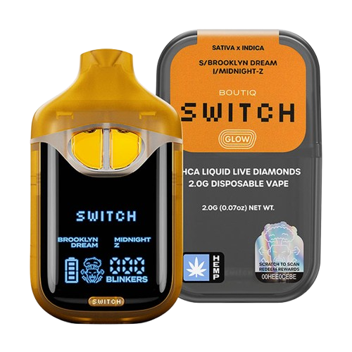 BOUTIQ SWITCH V4 GLOW EDITION 2G (SATIVA-INDICA)